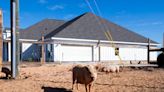 D.R. Horton built a driveway through his property, so a Santa Rosa man put a pig pen on it