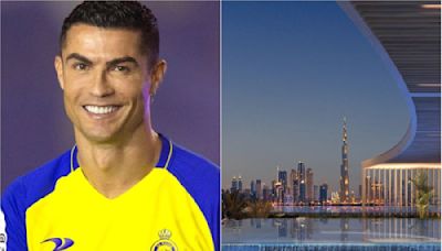 Así es la ostentosa mansión de Cristiano Ronaldo en la “isla de los multimillonarios” de Dubái - La Tercera