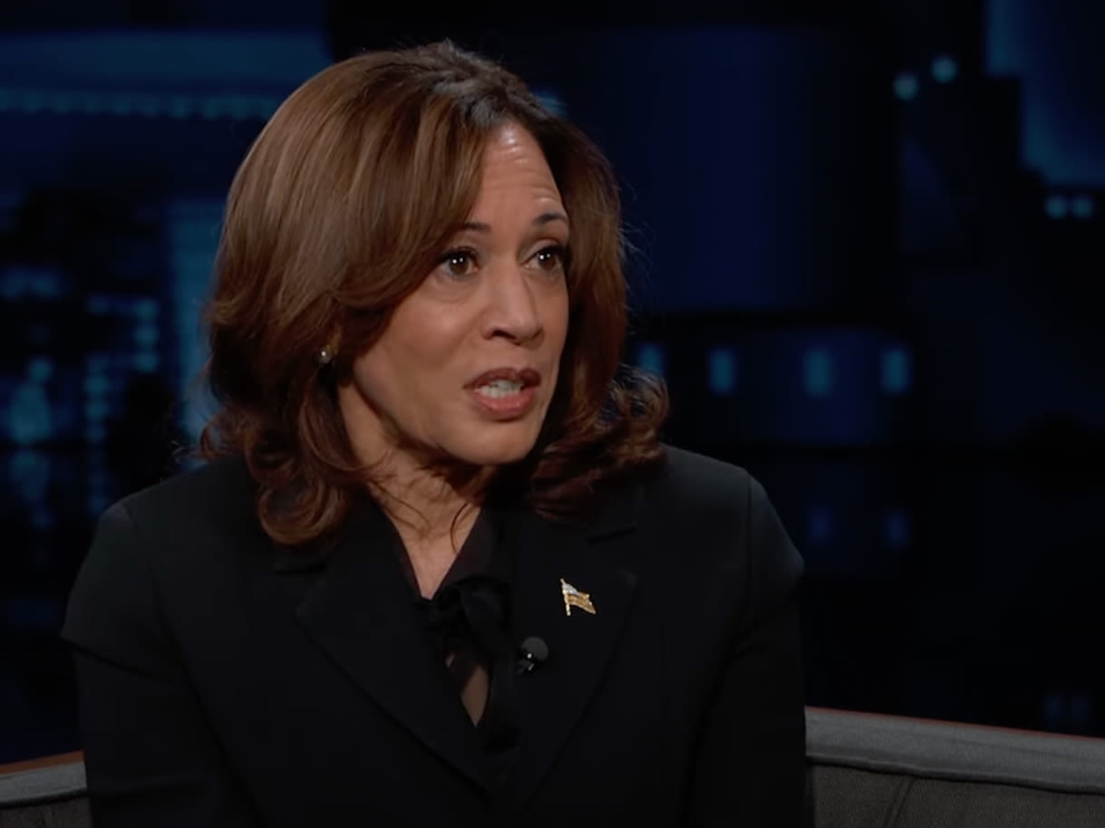 Kamala Harris Responds to Trump Conviction on ‘Kimmel’: ‘The Former President Is a Hypocrite’