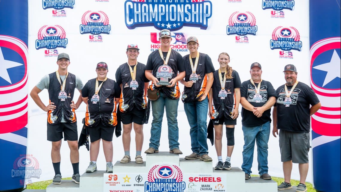 Yamhill County high school wins national clay target shooting championship