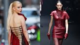 ...Embraces Bondage Inspiration in Fierce Red Mugler Minidress for ‘Late Show With Stephen Colbert’ Appearance, Talks ‘Furiosa: A...