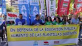 Manifestación en Jaén para decirle a la Junta que la educación pública es una prioridad