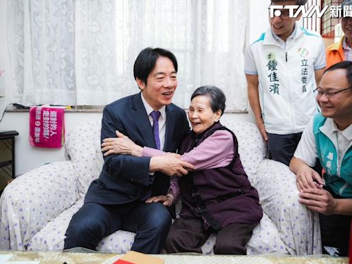 賴清德520將就任！95歲鐵粉嬤求國運平安符 親曝「最大心願」：想看她一眼