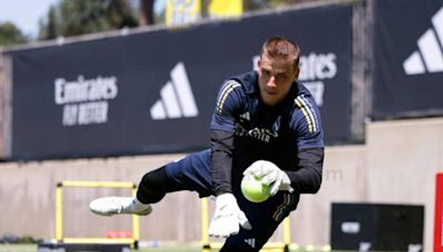 Ancelotti confirma a Lunin ante el Bayern y avisa sobre Courtois