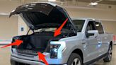 The Ford F-150 Lightning's best feature is its massive frunk — see all of its nifty features