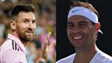 El regalo de Lionel Messi a Rafael Nadal y la especial dedicatoria que incluyó: “Una verdadera pieza de colección”