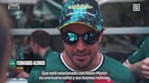 Alonso, sobre Newey: "Son buenas noticias que una leyenda y Aston Martin estén relacionados" - MarcaTV