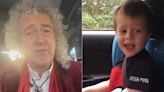 El conmovedor gesto de Brian May con un niño que tiene cáncer y es fan de Queen: “Te vi rockeando”