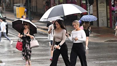 Rain bomb bringing entire season's worth of rain to strike Australia