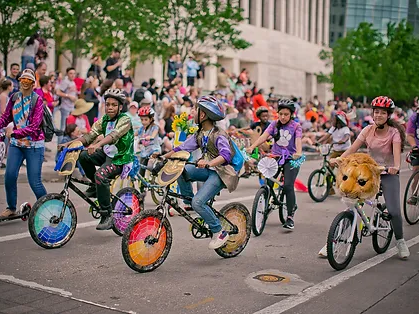 Houston’s Art Bike Parade and Festival Returns!
