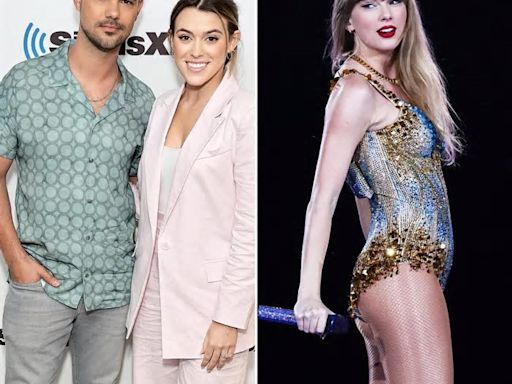 Taylor Lautner’s Wife Cosigns Theory of How Taylor Swift’s Exes Reacted to ‘The Tortured Poets Department’ Announcement