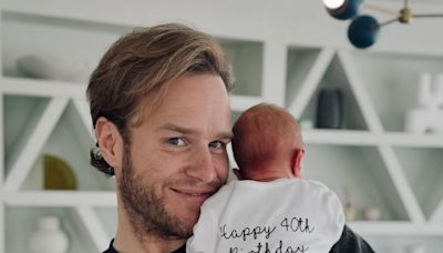 Olly Murs admits he's missing his first Father's Day - but promises he'll 'make it up' to his baby girl