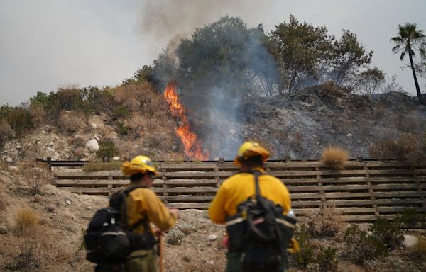 California’s Line Fire grows to 17,400 acres forcing evacuations