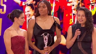 La selección española femenina de fútbol, premio Laureus al mejor equipo del año