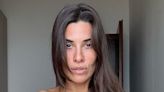 Audacia extrema: Ivana Nadal posó de espaldas en microtanga hilo dental fucsia y le hizo una pregunta a sus seguidores
