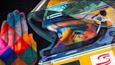 A Brazilian artist’s mural of F1 icon Ayrton Senna unveiled at the Miami Grand Prix track