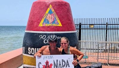 Father and daughter complete monumental bike ride from Canada to Key West - The Republic News