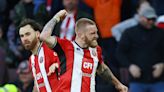 Injured McBurnie to miss Sheffield United's remaining games