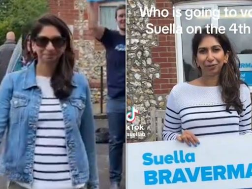 Suella Braverman Roasted For Jumping On TikTok Trend In Her Election Campaign