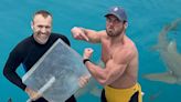 An ultra-swimmer tried to eat as much as a tiger shark and ended up consuming 40,000 calories in a day