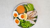 Pret-style chicken and avocado protein bowl recipe