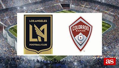 Los Angeles FC 3-0 Colorado Rapids: resultado, resumen y goles