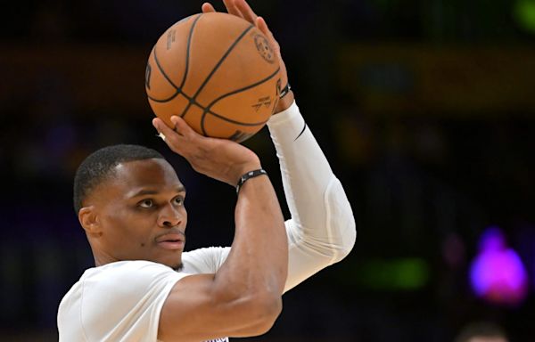 Russell Westbrook Shows Off Denver Nuggets Gear in Recent Workout