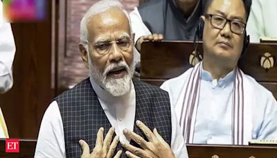 Broken all parliamentary norms: Congress slams PM for apparent Ansari reference in LS speech - The Economic Times