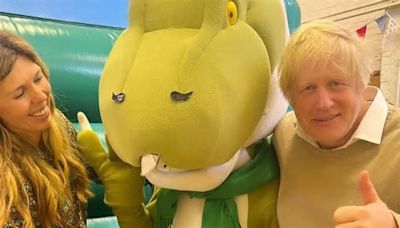 Inside Boris Johnson's son's dinosaur and monster truck-themed 4th birthday party