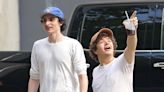 ‘Stranger Things’ Stars Finn Wolfhard & Gaten Matarazzo Playfully Hold Hands During Day Out in NYC
