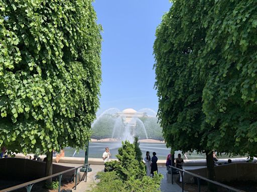 華府國家美術館雕塑花園 夏日喝咖啡、聽音樂演奏