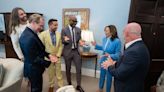 Kamala Harris chats with 'Queer Eye' cast on LGBTQ+ progress: 'Let's keep going'