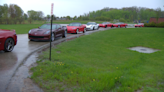 Convoy of Corvettes takes some Bellevue teachers out to lunch