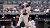 Alvarez and Singleton hit long homers in the 1st inning to help Astros avoid being swept by Yankees