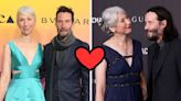 Unproblematic Keanu Reeves And His Girlfriend Appeared On A Red Carpet Despite Being "Homebodies"