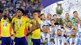 La burla de los jugadores de Argentina a Colombia por perder la Copa América