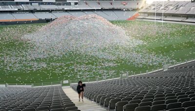 Greenpeace kicks off Plastic Free July 2024 with plastic bottle stunt in NZ