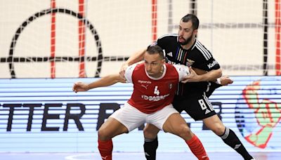 Sporting na final da Liga de futsal, Benfica força “negra”