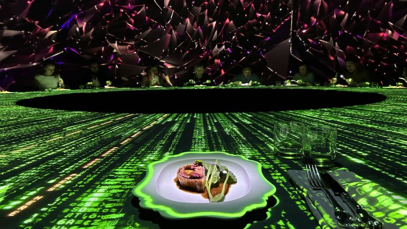 This fine-dining restaurant is bringing artificial intelligence to the dinner table