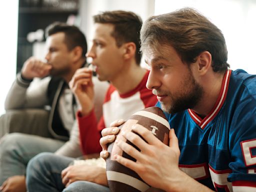 Fantasy football provides entertainment, boosts social ties. But experts say high stakes may cause stress.