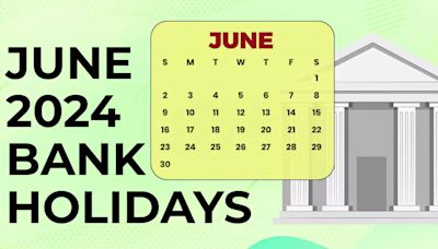 Bank holidays June 2024: Banks to be closed for 10 days - check state-wise list here - Times of India
