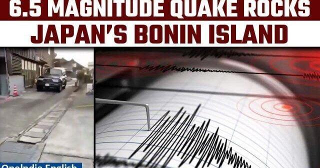 Japan Earthquake: Bonin Island hit by magnitude 6.5 earthquake, USGS says | Oneindia News