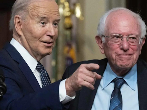 Bernie Sanders says Biden may not be ideal but he should be the candidate. Explains - Times of India