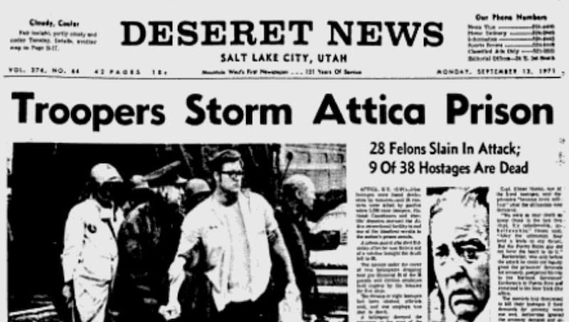 Deseret News archives: Attica riot in 1971 was worst in U.S. history