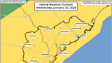 Beaufort County at risk for high winds and severe weather beginning Wednesday, NWS says