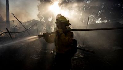 Wildfires east of LA, south of Reno, Nevada, threaten homes, buildings, lead to evacuations - The Boston Globe