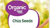 Salmonella danger triggers recall of organic black chia seeds sold through Walmart - UPI.com
