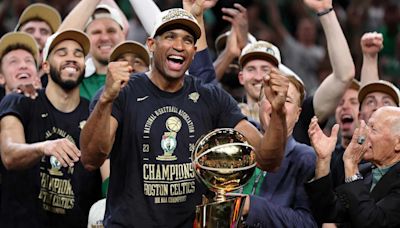 Video: After Making History, Horford Brings Larry O'Brien Trophy to Dominican Republic