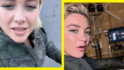 Florence Pugh Broke Marvel's Rules and Posted From the Set of ‘Thunderbolts’