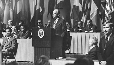 50 years after Gerald Ford became president, scholars ponder modern parallels